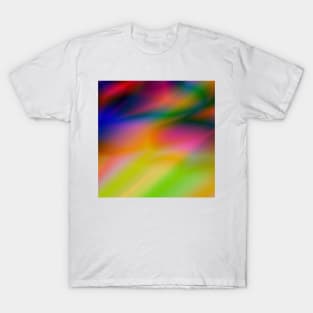 multicolored texture art T-Shirt